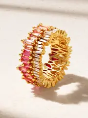 [Suzanne Kalan] Suzanne Kalan - 18-karat Gold, Sapphire And Diamond Ring - 6 6 Gold