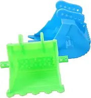WOONEKY 2pcs Plastic Digger Toy Excavator Bucket Set Educational Boys and Girls Part for RC Excavator