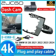 Plug and Play Wifi DVR Dash Cam Camera for BMW iX I20 2021 2022 2023 2024 2025
