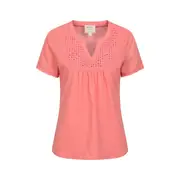 Mountain Warehouse Womens/Ladies Paris Embroidered Top