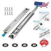 Side Mount Drawer Slides 40" with 250lb Load Capacity - Installation Made Easy