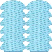 [YBVABE] Mop Pads 12Pieces for Ecovacs Deebot T8, T8+, T9, T9 Aivi, T8 Aivi, N8, N8+, N8 Pro, N8 Pro+, N10, N10 Plus, NEO, Robot Vacuums Washable Mopping Pads