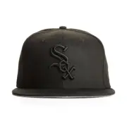 New Era Men's 9Fifty Chicago White Sox Snapback Cap Black 11591071 !