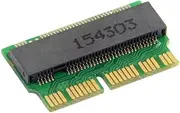 JSER 12+16pin 2014 2015 Macbook to M.2 NGFF M-Key SSD Convert Card for A1493 A1502 A1465 A1466