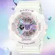 【CASIO 卡西歐】BABY-G 未來風偏光 雙顯腕錶 新年禮物 43.4mm / BA-110FH-7A