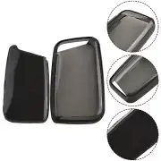 Protective Key Fob Case Cover for Models with Push Button Engine (Black)