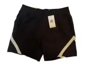Under Armour Golf Shorts Mens Medium Steph Curry Performance Black White 1383425