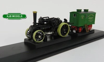 BNIB N GAUGE OXFORD 1:148 NFBB002 Fowler BB1 Ploughing Engine + Living Wagon