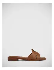 [Wittner] Docker Leather Slide in Brown