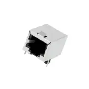 MHRJJ66NFRAS Female RJ12 PIN: 6 Shielded System: 6p6c THT Angled MH CONNEC