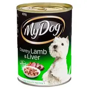 My Dog Country Lamb Liver Dog Food 24 x 400g