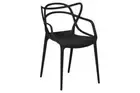 NNEKGE Set of 2 Philippe Starck Masters Chair Replica (Black)