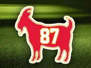 Travis Kelce Goat 87 Waterproof Vinyl Sticker Decal Art