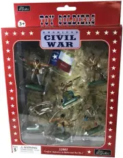Britains SuperDeetail CSA Infantry in butternut color - # 52001 mib - retired