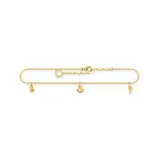 THOMAS SABO Anklet Shells Gold