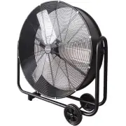 NNEDSZ BAUMR-AG 36" 914mm Industrial Mobile Floor Drum Fan, 290W Brushless Motor