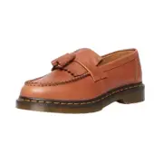 Dr. Martens Mens Adrian Loafers US 13 EU 47 Saddle Tan Brown Carrara Leather NIB