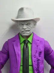 3d Print BILLY D HARVEY TWO FACE HEAD#3. 1:10 7" SELECT DC MULTIVERSE
