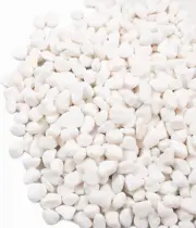 White Pebbles for Plants Garden Vases 1.8Lb White Rocks Gravel Decorative Stone