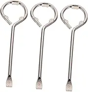 NAMOARLY 3Pcs Iron Can Opener Paint Bucket Lid Lifters for Easy Use Break Design for Home and Garage Effortless Opening Tool