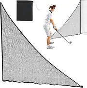 Golf Barrier Side Net | Golf Mesh Side Net Golf Barrier Net - Golf Hitting Barrier Net, Sports Practice Net for Golf, Baseball, Hockey, Football