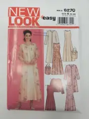 New Look 6270 Misses Jackets Dress Bag Sizes 10-22 Sewing Pattern