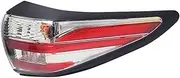 Compatible for Nissan Murano 2015 2016 2017 2018 Car Rear Tail Light With LED Bulbs Brake Light 265505AA0A 265555AA0B 265505AA1D 265505AA1B(Outside Right)