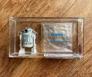 Vintage 1980 Star Wars R2-D2 with baggie Kenner CAS Graded 80