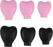 PACKOVE 2set Portable Makeup Brush Travel-friendly Silicone for Blush and Foundation Brushes Elegant and Design for Easy Storage and Cleanliness