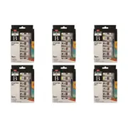 6x 9pc Jasart Byron Starter Set 12ml Oil Paint Tube/Pencil w/ 5x7" Canvas Board