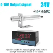 24V 0-10V Non-contact Infrared Thermometer Sensor Temperature Tool W/ Controller