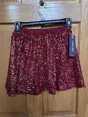 Cherokee Red Sequin Skirt - Girls L 10/12 NWT
