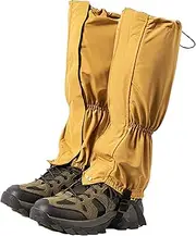 [Generic] Boot Gaiters For Men | Anti-dirty Hiking Gaiters,Waterproof Anti-Dirty Safety Guard Shoe Ankle Cover For Snow Trail Running Outdoor Ski