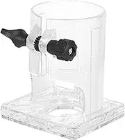 Woodworking Trimmer Router Transparent Plastic Base Power Tool Protective Shield Accessory Base (Model 1 (Economic))