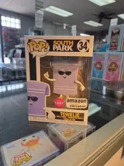 Funko Pop! Vinyl: South Park - Towelie (Flocked) (Exclusive) #34 W/ Protector