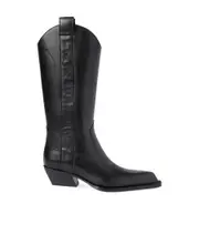 Off-White For Walking Pointed Toe Boots 35,36,37,38,40 Black