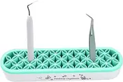 Silicone Makeup Brush Holder, Patchwork Tool Storage Rack, Beautiful Silicone Make up Brush Holder Cosmetic Storage Box Desktop Organizers