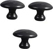Ipetboom 3 pcs Volcanic Stone Scraping Massage Tool for Body and Multi Functional Board for Skin Nourishment and Muscle Relaxation Black