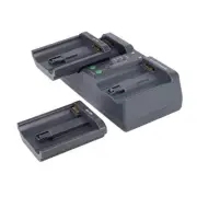 MH26 Dual Sequential Fast Charger For Nikon EN-EL18 EL4 Canon LP-E4 E19 Battery