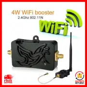 4W Power Amplifier 5dbi Antenna Wifi Signal Booster Repeater For Wireless Router