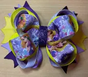 Repunzel Princess Inspired Hair Bow