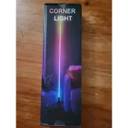 WITHINSAFE Corner Floor Lamp - RGB Color Changing Mood Lighting Lamp - 61" Di...