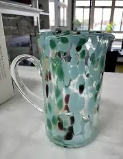 Diane von Furstenberg DVF X Target Dot Glass 52.4oz Serving Pitcher