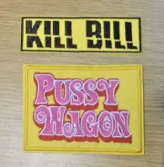 Kill Bill Logo embroidered Patch Set of 2