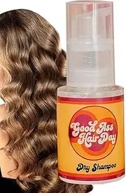 60ml Dry Shampoo, Travel Size Dry Shampoo Spray Portable Dry Shampoo Powder No Rinse Spray For All Hair Types, 14.5x5.5cm