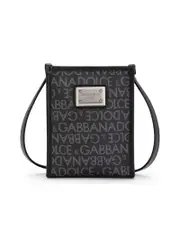 Dolce & Gabbana Jacquard Logo Shopper Bag