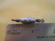 50 TROLLING SINKER W/#8 BLACK CRANE SWIVEL 1/4, OZ. GOOD QUALITY, F/DO-IT MOLD