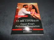 DESERT KING'S FORBIDDEN TEMPTATION BY CLARE CONNELLY #MILLS & BOON#MODERN#