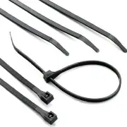 Gardner Bender 46-308UVB Black Cable Ties, 8 In., 100-Pk. - Quantity 10