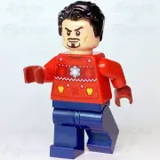 Marvel Super Heroes LEGO® Tony Stark Christmas Sweater Avengers Minifigure 76196